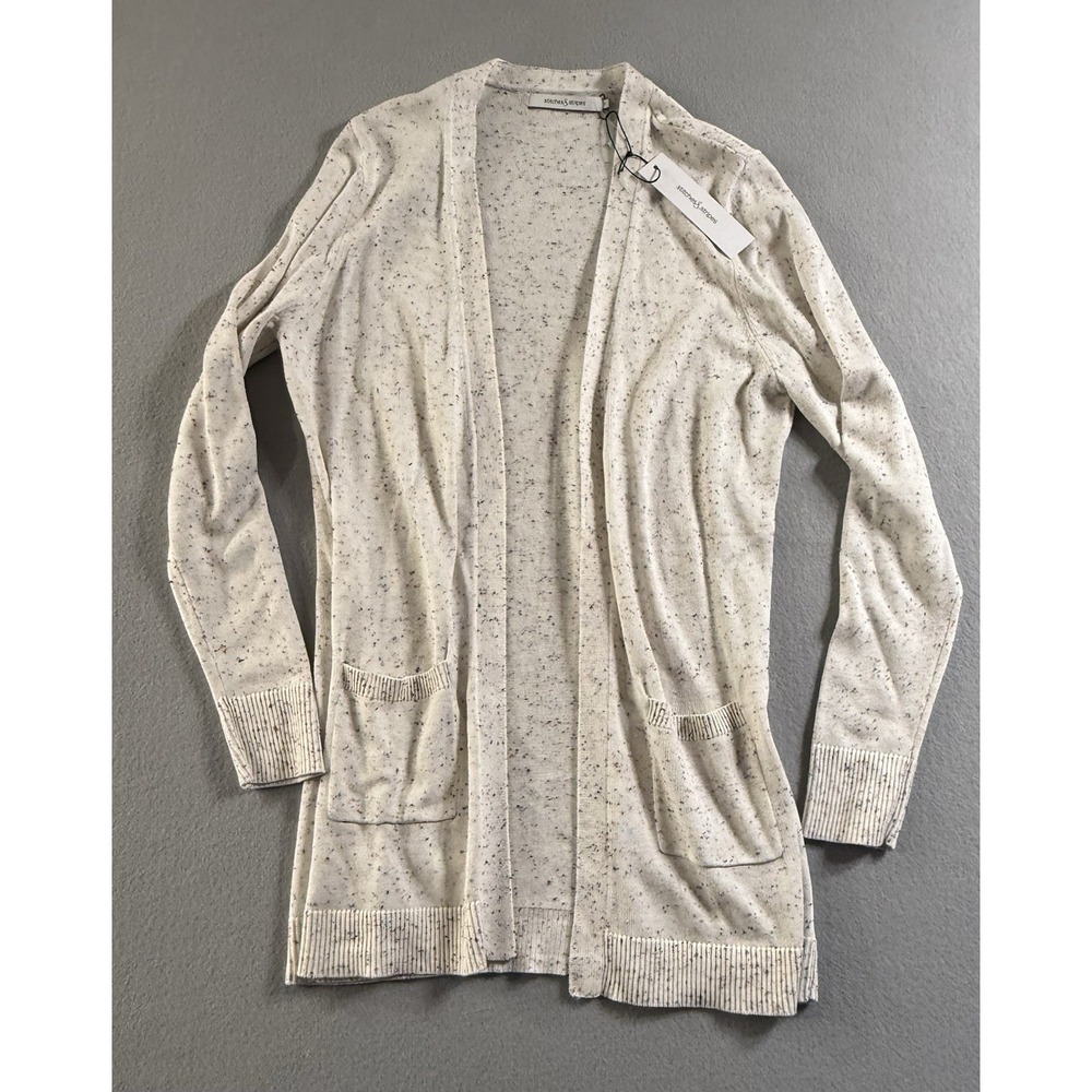 Stitches & Stripes Women's Lilliana Speckled Open Front Cardigan Size Medium NWT
